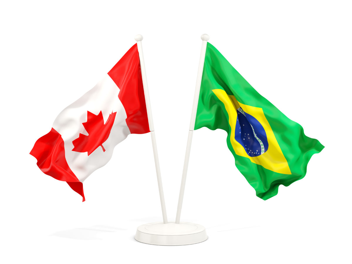 canadian travel to brazil visa