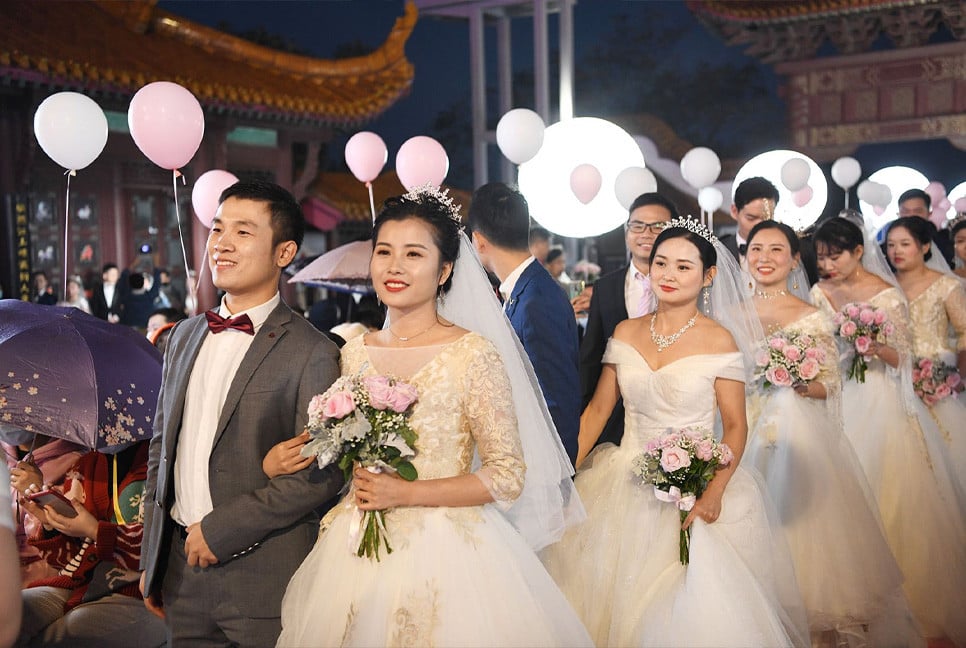 Marriages In China Dropped By 20% In 2024