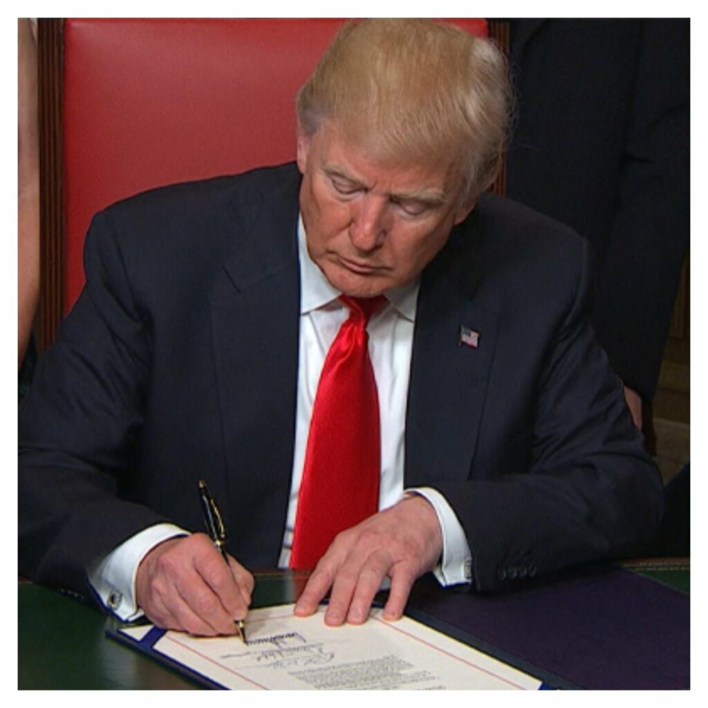 Trump signs 25% tariff hike