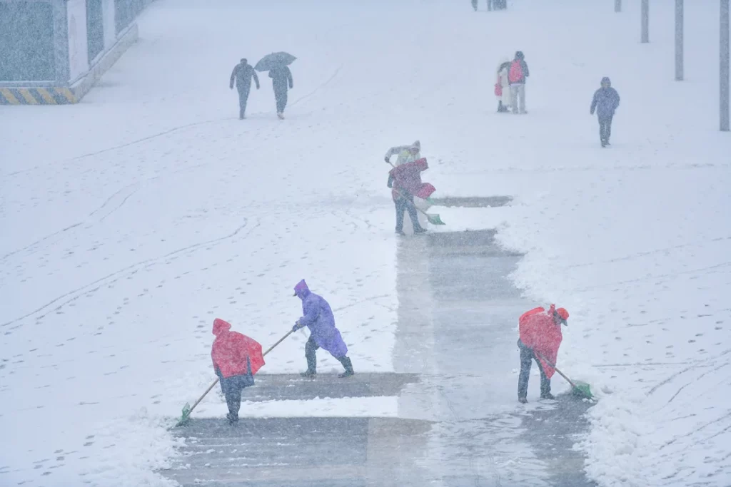 China snowstorm